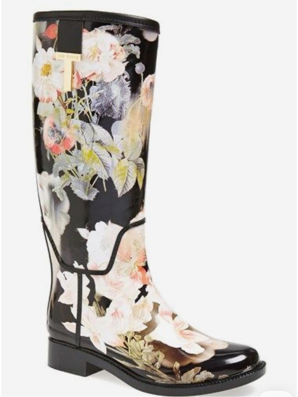 Ted Baker Karriner Rain Boot - Black Floral